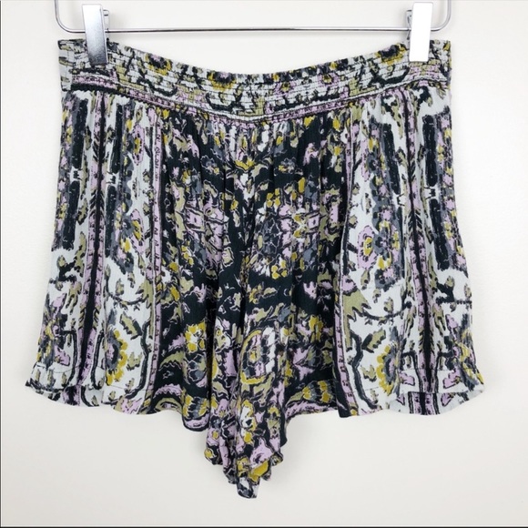 Free People Floral Boho Shorts - Picture 3 of 4